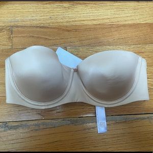 NWT! Savage x Fenty beige strapless bra